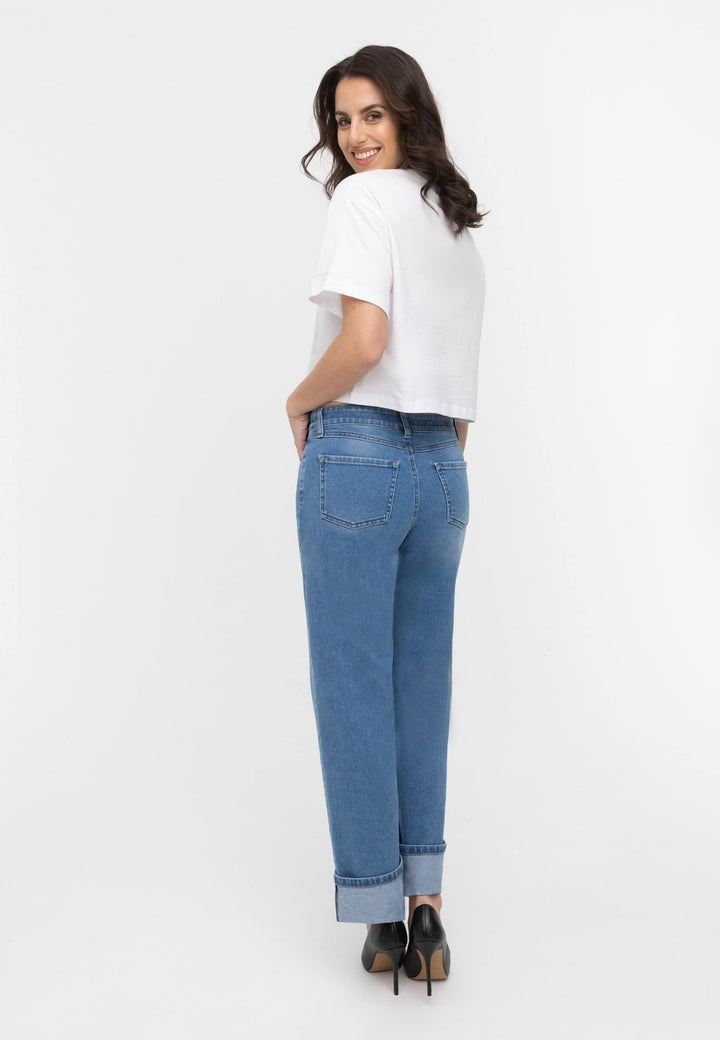 wonderjeans Loose Fit Blue Light washed