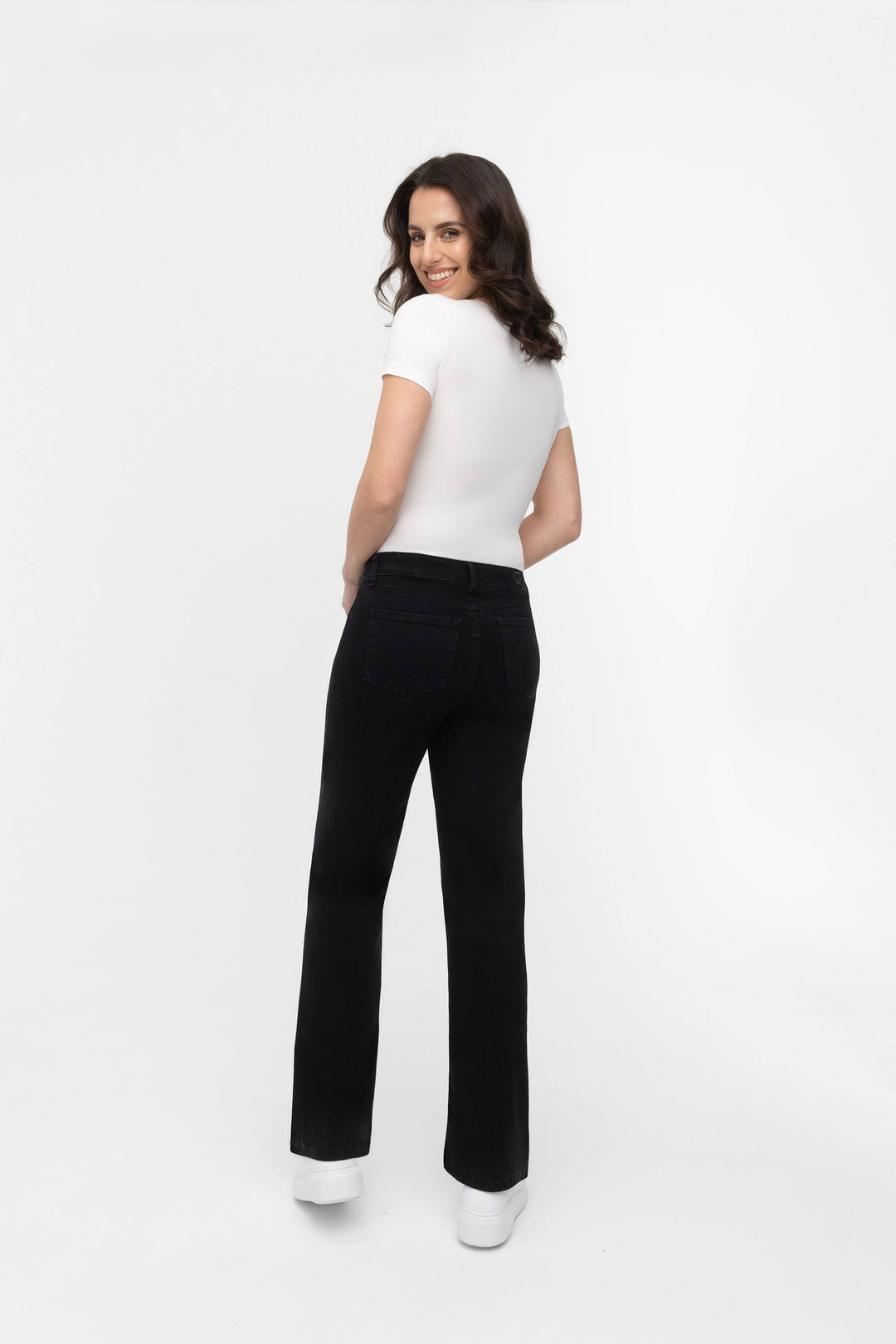 wonderjeans Relaxed Straight Black