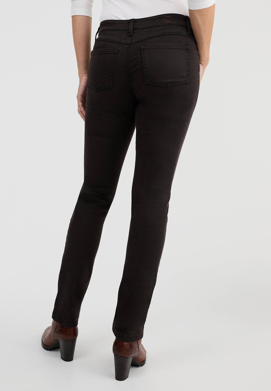 wonderjeans Regular Brown Denim