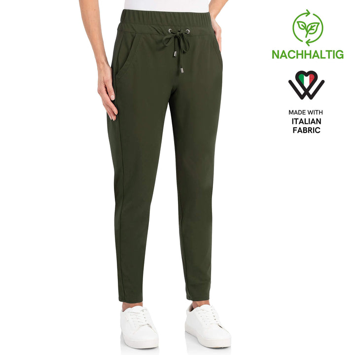 WonderJeans Easy Jogger Jungle Green