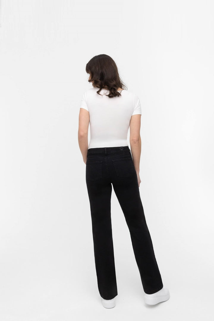 wonderjeans Relaxed Straight Black